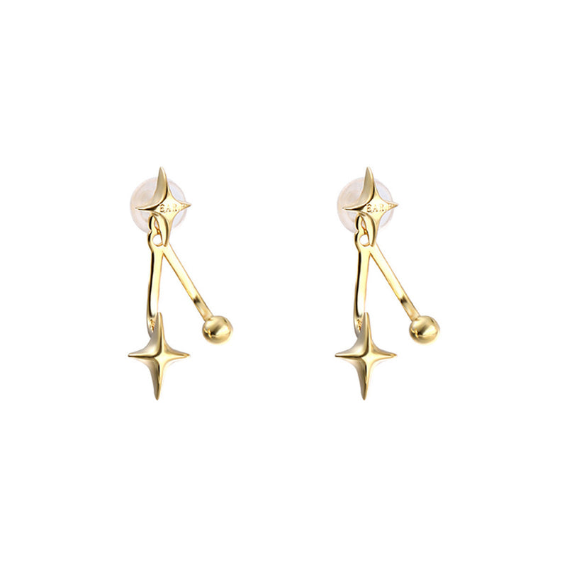 "Shiny Punk" Punk-style design earrings