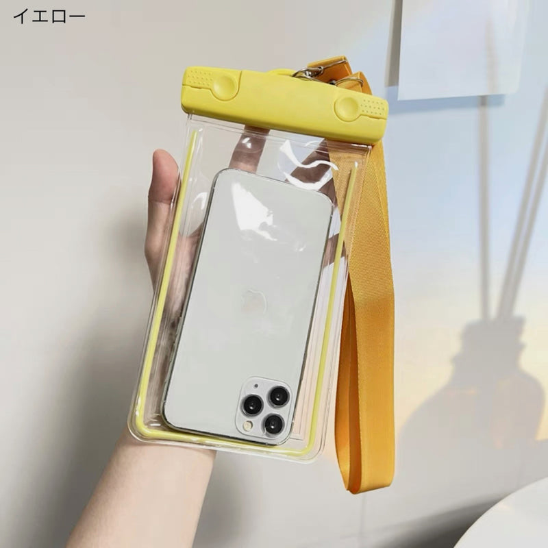 "Add Light" Luminous Frame Waterproof Smartphone Pouch