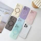 [MagSafe Compatible] Matte iPhone Case Dusty Colors Smooth Texture | Thin Ice Transparency, Shockproof, Fingerprint Resistant (8 Colors)