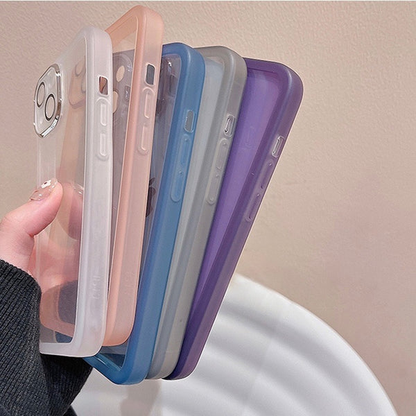 "Translucent effect" translucent soft smartphone case