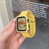 "Cute and sporty" silicone Apple Watch band 