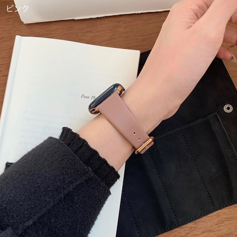 "Formal Color" PU Leather Apple Watch Band 