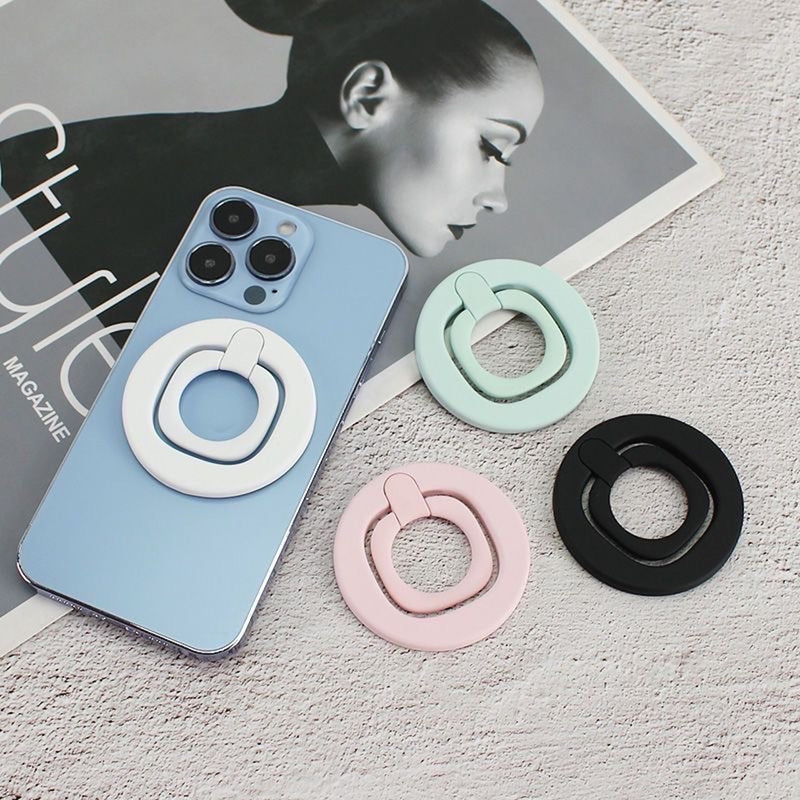 "Pitatto Ring" magnetic smartphone ring