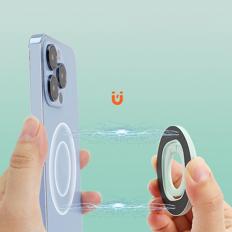 "Pitatto Ring" magnetic smartphone ring