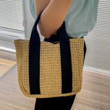 "Summer and the Sea" Linen Handbag