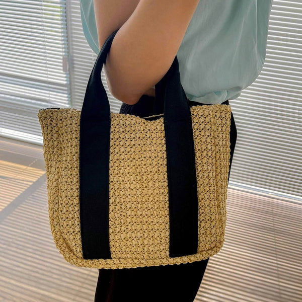 "Summer and the Sea" Linen Handbag