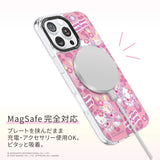 GAACAL × mezzo piano × Hello Kitty Interchangeable Smartphone Case Set [for PaleCase] MagSafe Compatible, Set Design A (Purple & Houndstooth)