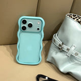 "Your oshi color in the palm of your hand" Ergonomic wave translucent iPhone case for iPhone 17, 16, 15