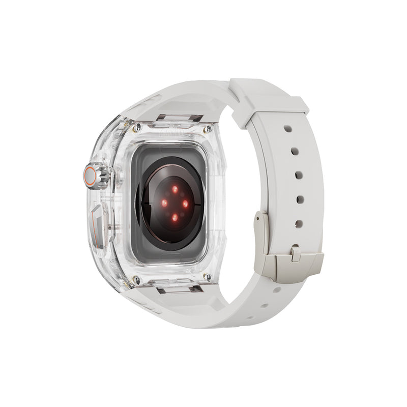 One-piece Apple Watch band that "combines transparency and individuality"