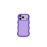 "Your oshi color in the palm of your hand" Ergonomic wave translucent iPhone case for iPhone 17, 16, 15