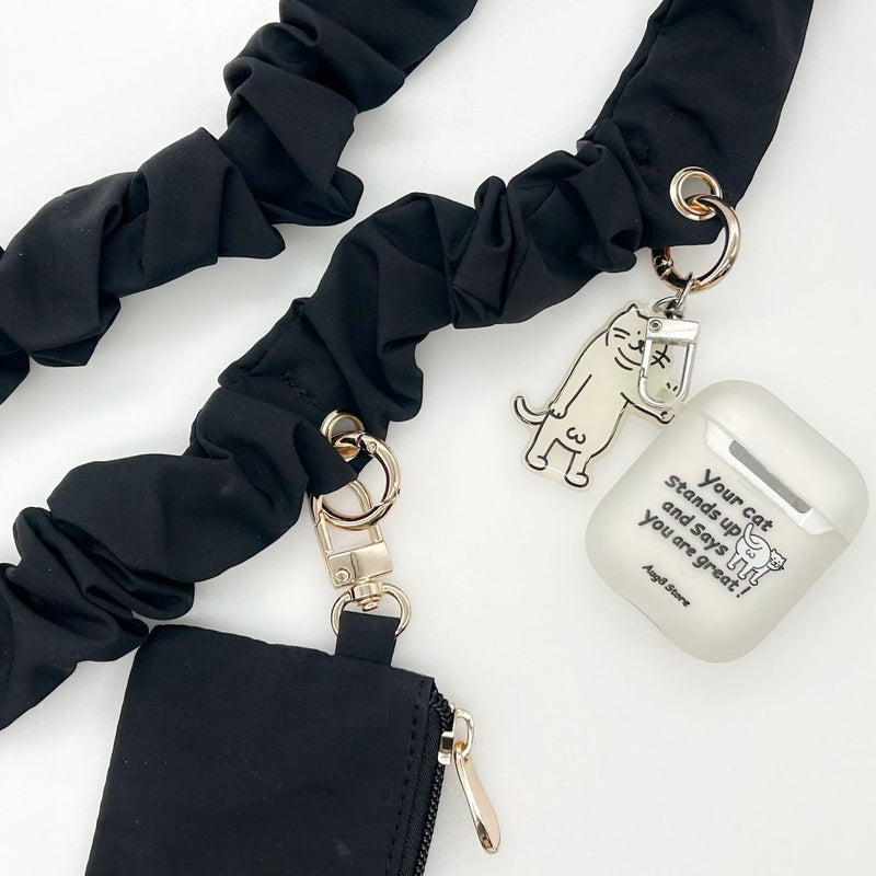 "Wear the brilliance of spring" Heart-shaped GAACAL original smartphone strap