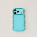 "Your oshi color in the palm of your hand" Ergonomic wave translucent iPhone case for iPhone 17, 16, 15