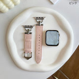 "Over Time" Genuine Leather Apple Watch Band 