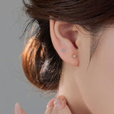 "Pure Flower" Pearl Ring Earrings