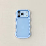 "Your oshi color in the palm of your hand" Ergonomic wave translucent iPhone case for iPhone 17, 16, 15