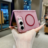 「やさしく透ける」マットクリア マグネット付き iPhone Duoケース