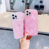 「推し色が、今日の味方になる」手になじむウェーブ デザインシート iPhoneケース