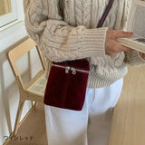 "Matte Retro" Square Shoulder Bag
