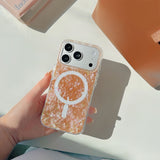 「私らしさは、光の中で輝きだす」シェル風 マグネット対応 iPhoneケース