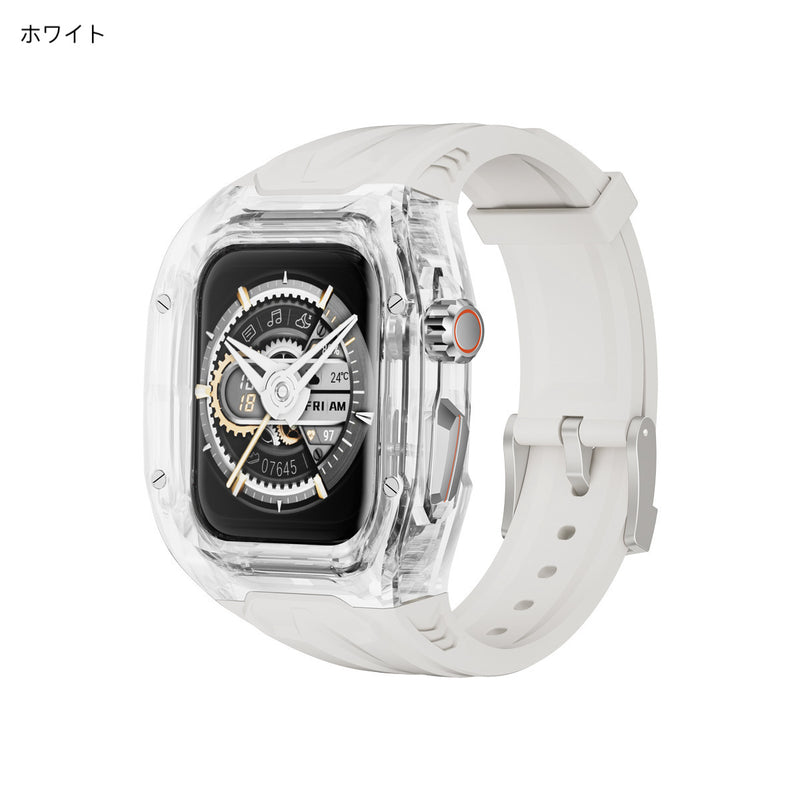One-piece Apple Watch band that "combines transparency and individuality"