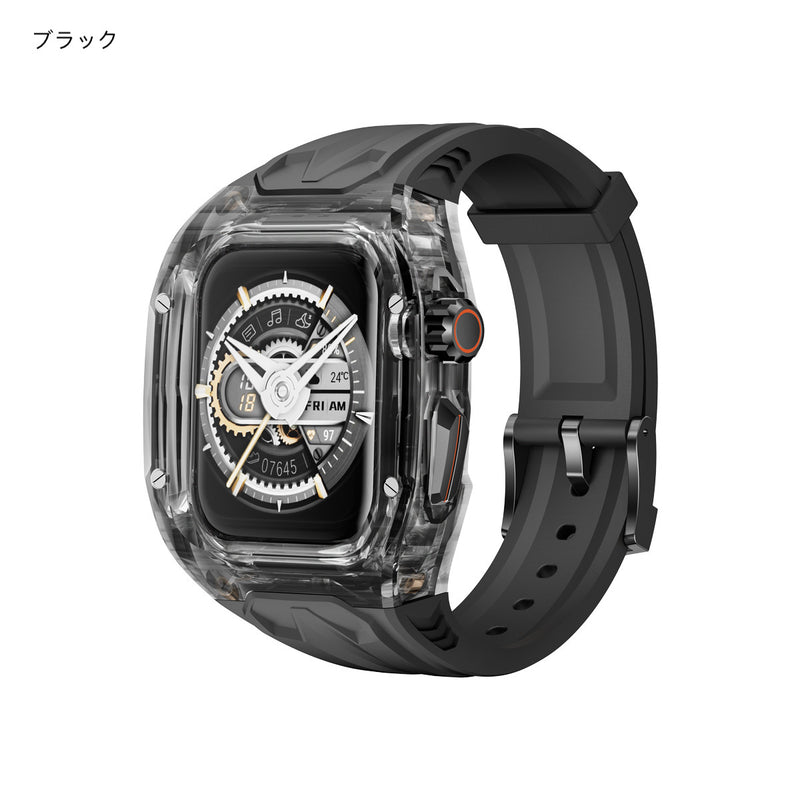 One-piece Apple Watch band that "combines transparency and individuality"
