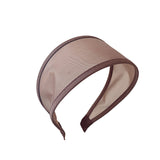 "Light and sheer around the face" Wide Mesh Headband