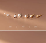 "Pure Flower" Pearl Ring Earrings