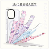 「チェリーリボン」着せ替えデザインプレート【PaleCase(パレケース)専用】
