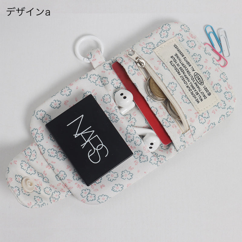 "Pocket Pocket" card and accessory storage pouch