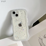 「きらめくジュレ」ぷっくりグリッターiPhoneケース