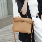 "Changeable Leather" 2-way leather bag