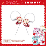 GAACAL x SWIMMER Wired Earphones with Interchangeable Covers [Red] Gingham Cherry LIFEEAR Nova Specifications