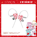 GAACAL x SWIMMER Wired Earphones with Changeable Covers [Clear] Shower Cherry, LIFEEAR Nova Specifications