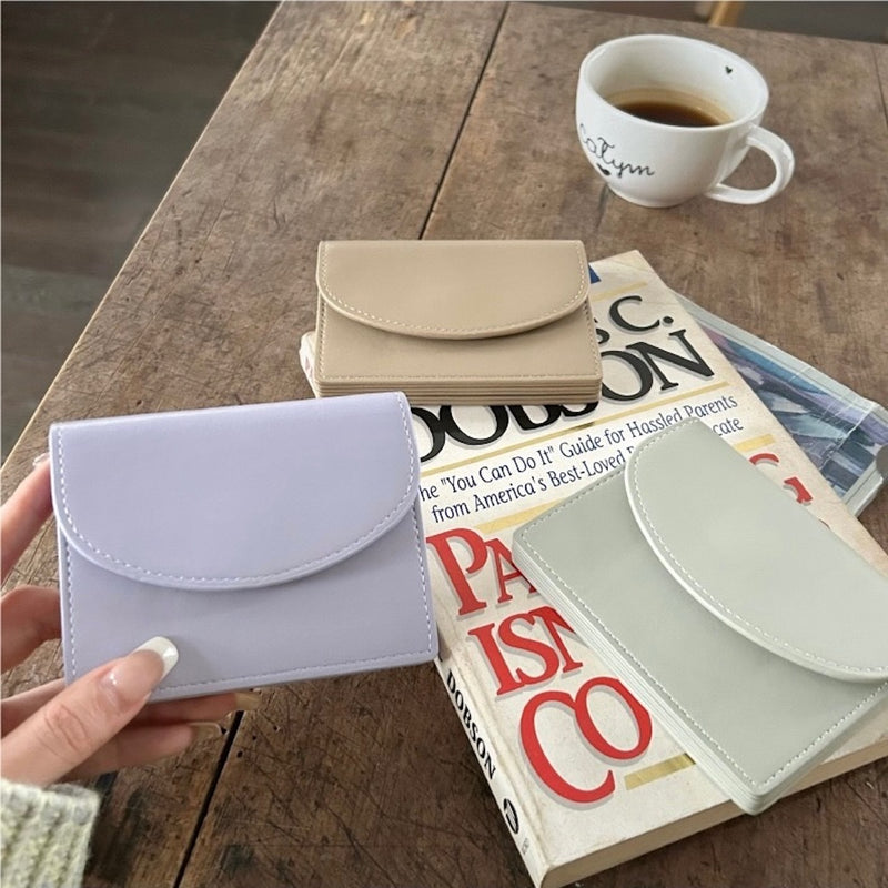 "Stylish and smart" simple mini wallet