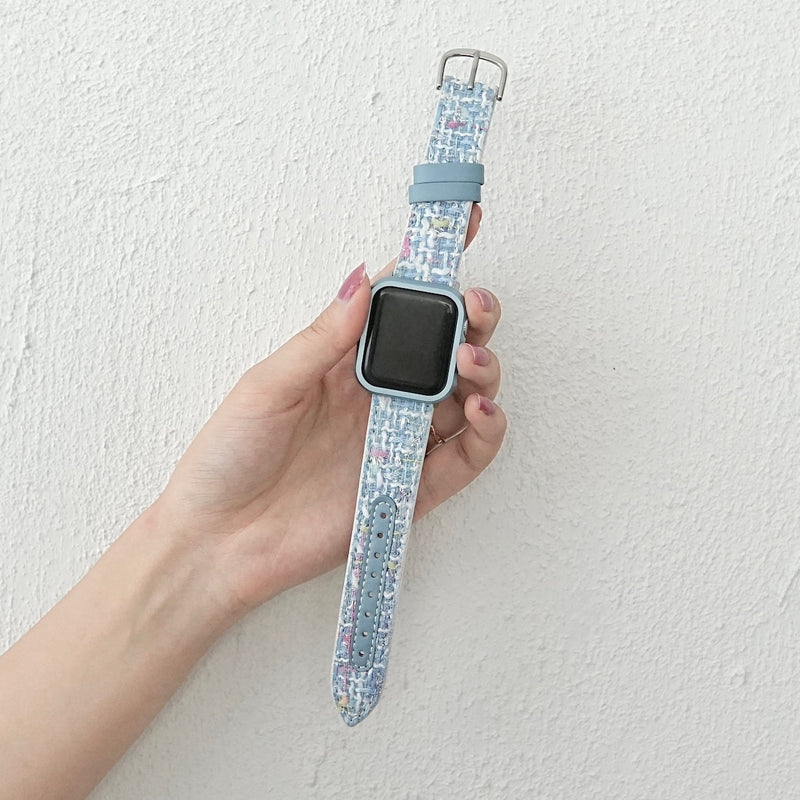 "Mixed Line" Nylon Apple Watch Band 