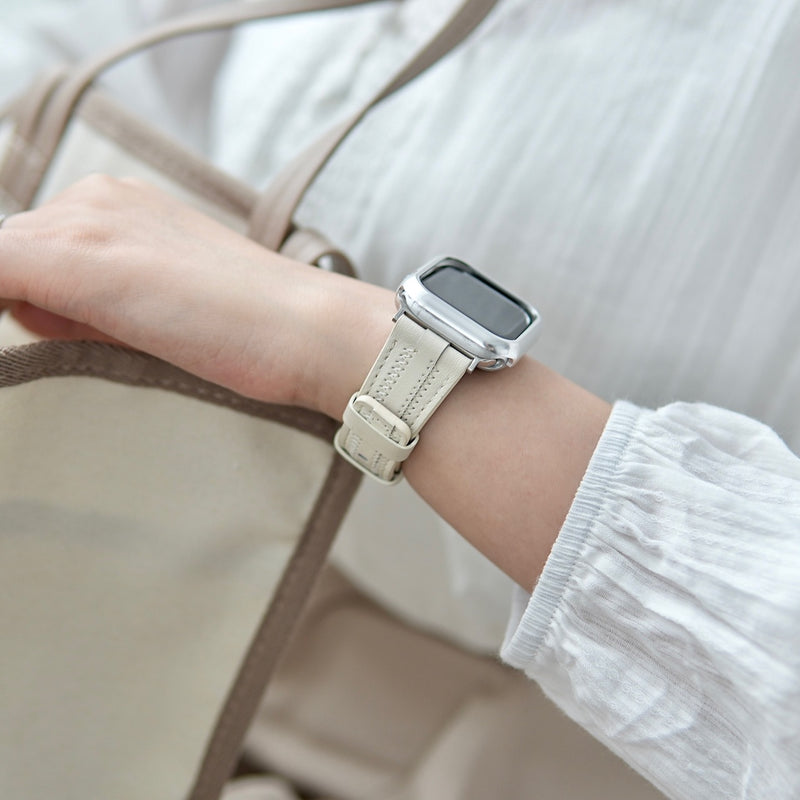 "Adult-like" PU Leather Apple Watch Band 