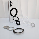 [MagSafe, 360° Rotation, Double-Sided Adsorption] Lightweight Alloy Double-Sided Magnetic Ring Stand