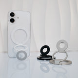[MagSafe, 360° Rotation, Double-Sided Adsorption] Lightweight Alloy Double-Sided Magnetic Ring Stand