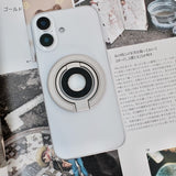 [MagSafe, 360° Rotation, Double-Sided Adsorption] Lightweight Alloy Double-Sided Magnetic Ring Stand