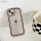 "Transparent Wave" TPU smartphone case