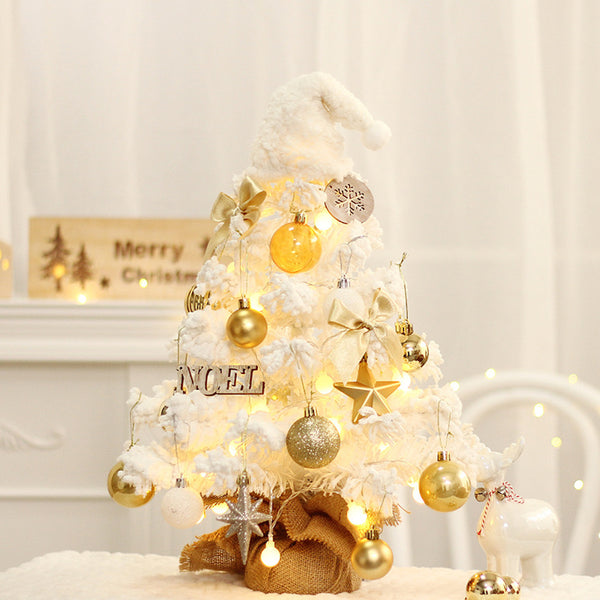 "White Christmas" Christmas tree set