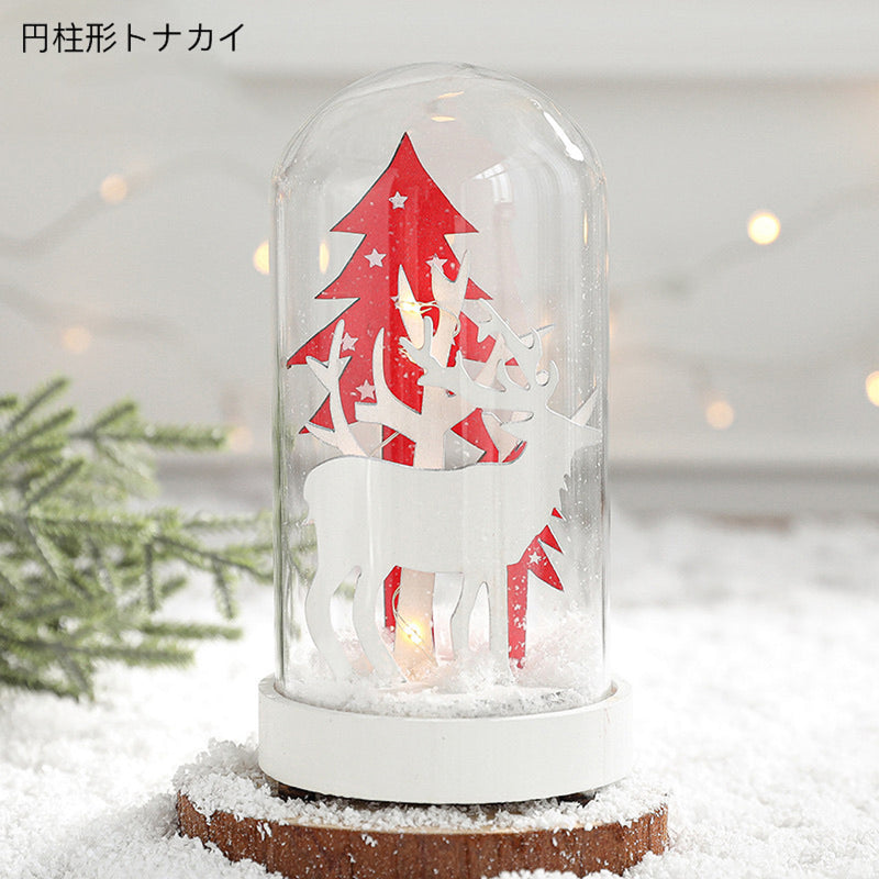 "Warm Night" Glass Dome Light