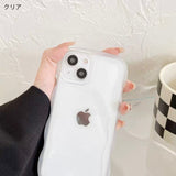 "Transparent Wave" TPU smartphone case