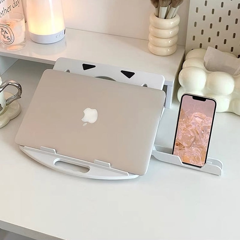 "Modest and multifunctional" PC/iPad stand