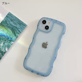 "Transparent Wave" TPU smartphone case