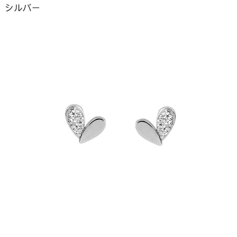 "Shining Thoughts" S925 Heart Earrings