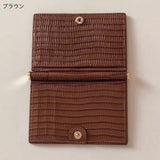 "Slips into the gap" slim mini wallet