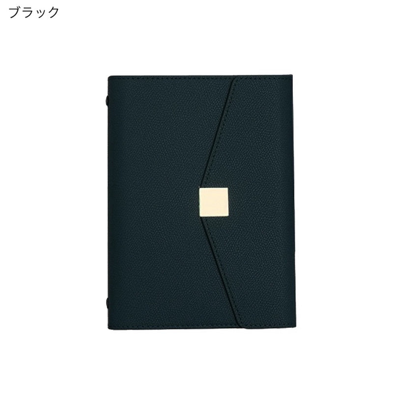 "Adult Notebook" loose-leaf notebook with magnetic buttons