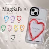 「推しがハートにギュン♡」透明感あふれるハンドメイド GAACALオリジナル MagSafeトレカケース（全10色）