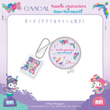 GAACAL Kayo Horaguchi x Sanrio Characters Pouch (with acrylic charm)